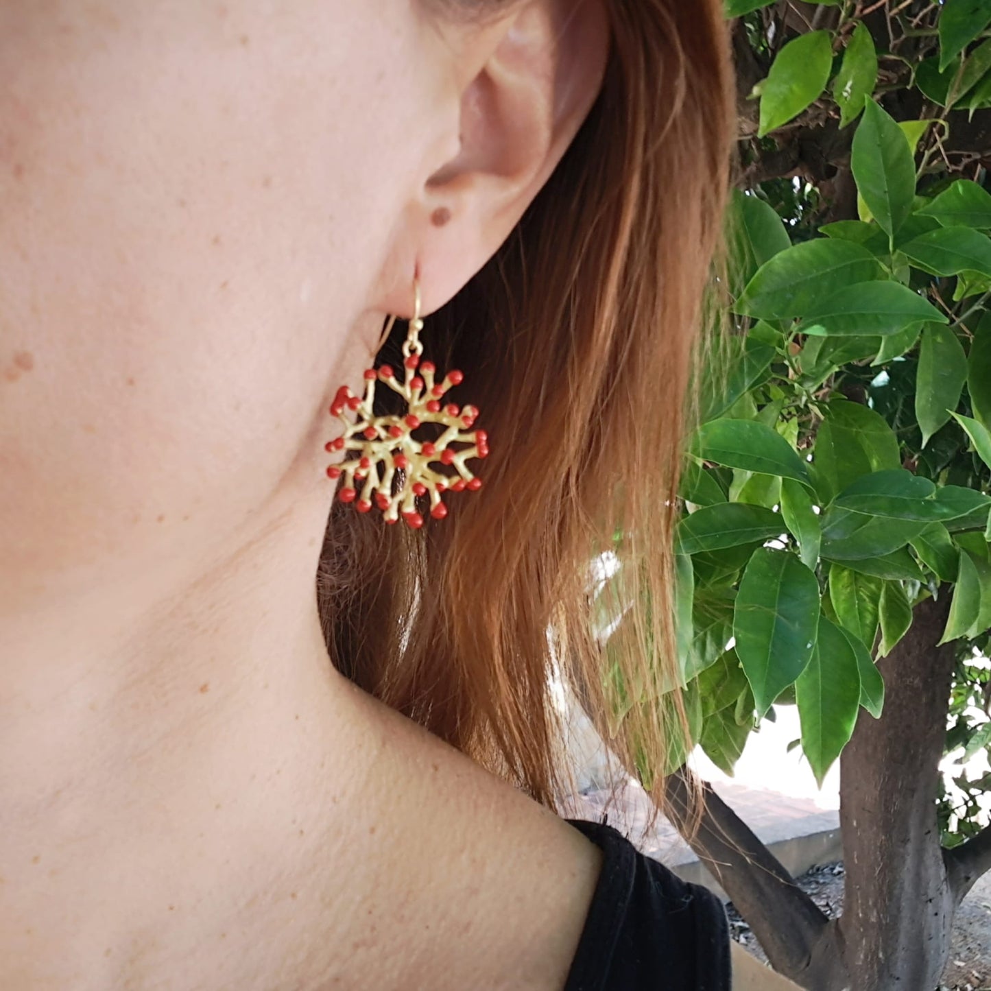 Coralie earrings
