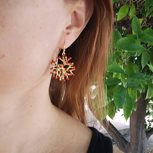 Coralie earrings
