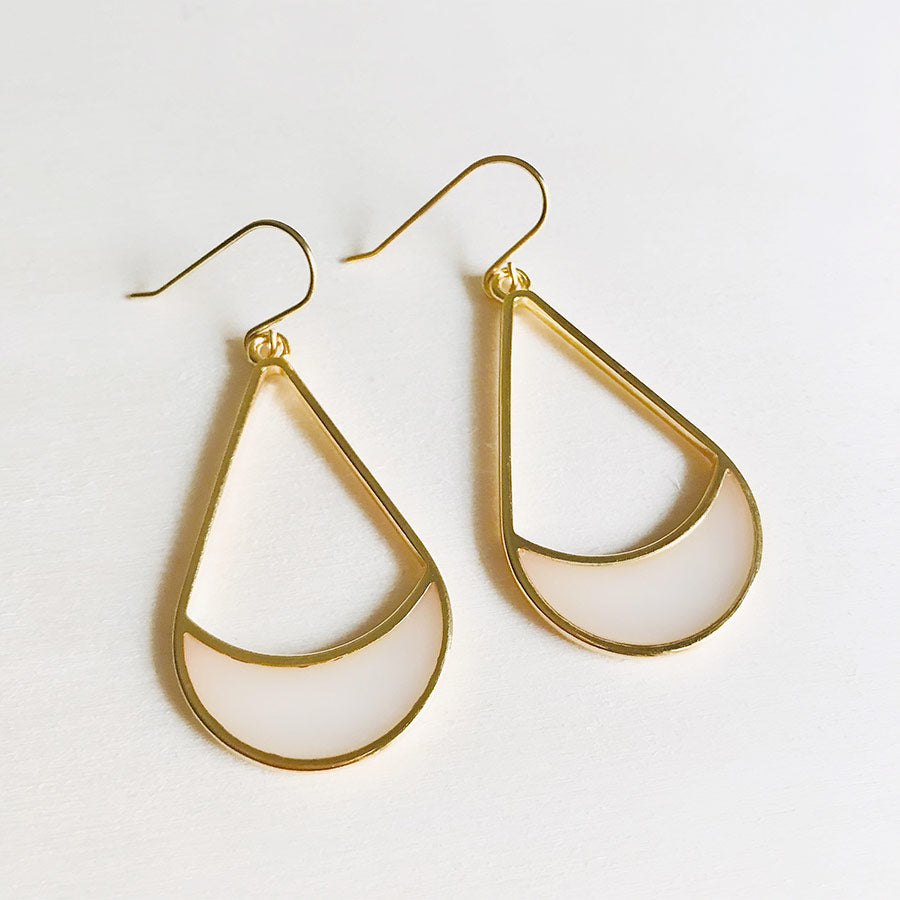 Pendientes Meteora dorados