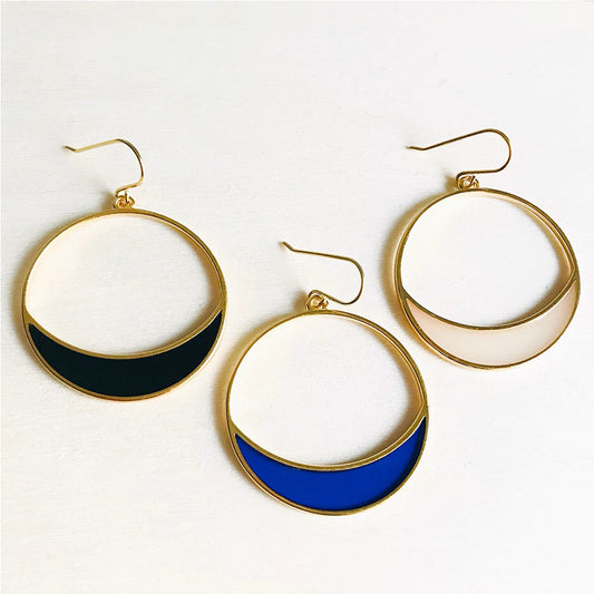 Golden Moon earrings